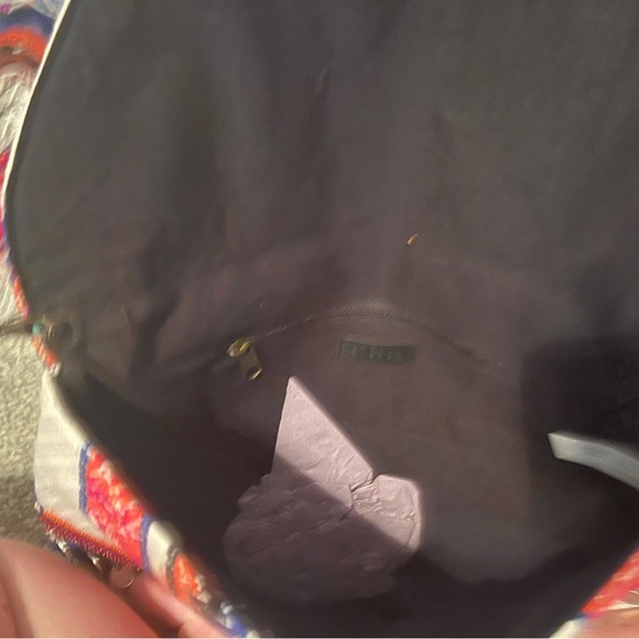 EUC Steve Madden purse tribal print with silver coins. - Picture 6 of 6